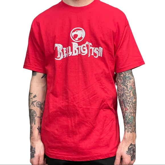 Sold Vintage Reel Big Fish *Autographed* Tee Hanes Heavyweight Size Large - Picture 3 of 7